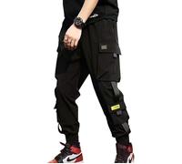 Pantalon de jogging pour hommes - Punk Cargo - Darius Jogger - Noir - Running - Homme L