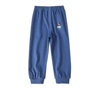 Pantalon de jogging pour tout-petits garçons taille élastique pantalon de survêtement athlétique d'été décontracté ample pantalon de sport mignon Lio's Pantalon à enfiler, noir foncé, 4-5 ans