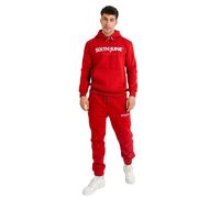 Jogging molletonné Sixth June - rouge - taille L - pour homme S