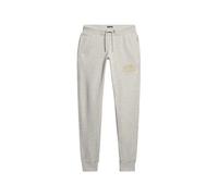 Superdry Luxe Metallic Logo Sweat Pants Gris XS Femme