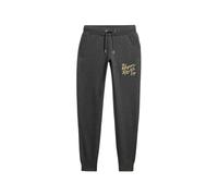 Superdry Luxe Metallic Logo Sweat Pants Gris XS Femme