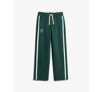 Superdry & Co Pantalon 'Athletic Fives' émeraude / blanc, Taille 31-32
