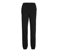 JJXX Pantalon Jxabbie Hw Rel Every Brush Noos pour femme Noir/Imprimé Logo JJXX Blanc M