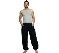Pantalon de Loisir Triangle pour Yoga & Fitness Sarouel en Tissu Homme