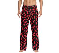 Pantalon de Loisirs Doux pour Femme avec Cordon de Serrage réglable - Design imprimé décoratif - Relaxation Quotidienne à la Maison ou comme vêtement de Nuit en Quatre Saisons