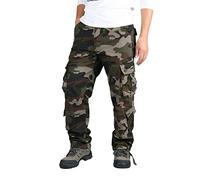 Pantalon De Marche Homme - Pantalon De Poche DéContracté En Plein Air Pour Hommes Camouflage Pantalon à Poches Multiples Salopette Grande Taille Pantalon DéContracté Pantalon Coffret Cadeau Chasse