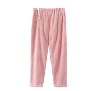 Pantalon De Maternité En Flanelle Épaisse,Pantalon De Pyjama 2025 Pour Femme Enceinte, Bas De Pyjama Velours Épais Grande Taille Ample Et Peut Être Porté À L'Extérieur Slacks Réglable Pour Femme