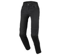 Pantalon de moto Denim Femme Macna Lockwood Straight Black