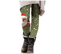 Pantalon De Noel Femme Thermique Legging Polaire Tenue Sport, Pantalon Hiver Chauds Christmas Cadeau Nouvel Leggings Slim Athletic Motif De NoëL Casual Yoga Fitness Running