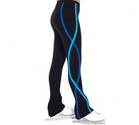 Pantalon de Patinage Artistique Pantalon de Patinage Artistique sur Glace pour Enfants, Patinage Artistique Maigre Patin Leggings, Vêtements D'entraînement, Adulte Plus Velours Pantalon ( Color : A ,