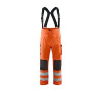 Pantalon de pluie à bretelles haute-visibilité niveau 2 Blåkläder 1302 Orange fluo Blaklader - 130220035300 XXXL