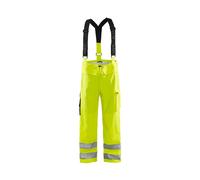 Pantalon de pluie à bretelles haute-visibilité retardant flamme Blåkläder 1303 Jaune fluo Blaklader - 130320093300 L
