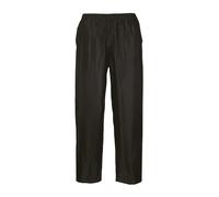 Portwest Pantalon de pluie Classic unisexe Noir Taille M