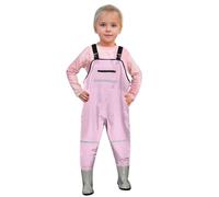 Pantalon de Pluie Enfant Salopette tanche Coupe-Vent Combinaison Réutilisable Droit avec réflecteurs comme Ski pour Printemps, té, Automne, Hiver