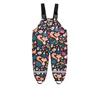 Pantalon de Pluie Enfants Imperméable Combinaison Enfant en Plein Air Non Doublée Boue Unisexe pour Garçons Filles Polaire Chaleur Toutes Activités Vêtements 1 an-8 Ans