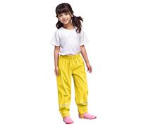 Pantalon de Pluie Enfants Imperméable Respirant pour Enfant/Bébé Air Mesh Réfléchissantes Sécurité Doublée en Polaire Chaleur Premiers Pas Bébé Protection garçon et Fille