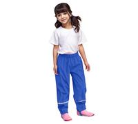 Pantalon De Pluie Enfants Salopette tanche Coupe-Vent Combinaison Réutilisable Droit Confortable comme Ski Boue pour Garcon Fille