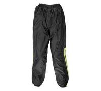 GMS Douglas Pantalon de pluie de moto, noir-jaune, taille 7XL