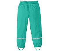 Pantalon de pluie imperméable coupe-vent réfléchissant pour enfants - Léger et réglable - Anti-saleté - 1 à 14 ans, A01 Vert, 13-14 Years