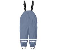 Pantalon de pluie imperméable coupe-vent réfléchissant pour enfants - Léger et réglable - Anti-saleté - 1 à 14 ans, A07 Gris, 10-12 ans