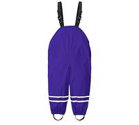 Pantalon de pluie imperméable coupe-vent réfléchissant pour enfants - Léger et réglable - Anti-saleté - 1 à 14 ans, A06 Violet, 5-6 ans
