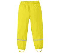 Pantalon de pluie imperméable coupe-vent réfléchissant pour enfants - Léger et réglable - Anti-saleté - 1 à 14 ans, A01 Jaune, 13-14 Years