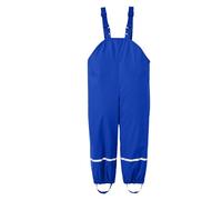 Pantalon de pluie imperméable coupe-vent réfléchissant pour enfants - Léger et réglable - Anti-saleté - 1 à 14 ans, A04 Bleu, 5-6 ans