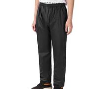 Pantalon de pluie imperméable et respirant léger coupe-vent pour l'extérieur pour moto, vélo, golf, pantalon de randonnée respirant coupe-vent, c noir, M