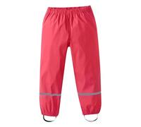 Pantalon de Pluie Unisexe pour Enfant Enfants Garçon Fille Air Mesh Respirant Réfléchissantes Sécurité Doublée en Polaire Chaleur Randonnée Sentier Boueux Vêtements 1 an-8 Ans
