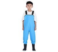 Pantalon de Pluie Unisexe pour Enfant Respirant Imperméable Enfant/Bébé Salopette Pais Réfléchissantes Sécurité Anti-Boue Coupe-Vent Randonnée Sentier Boueux Vêtements 1 an-8 Ans