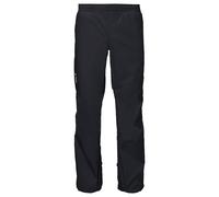 Vaude Pantalon de pluie vélo homme Drop II imperméable Noir S Regular