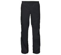 VAUDE Pantalon pluie vélo Drop Pants II Homme Noir/Noir M Long