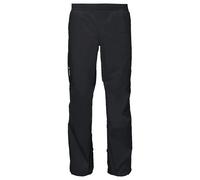 Vaude - Drop Pants II - Pantalon pluie vélo homme Black / Black - XXL - Short