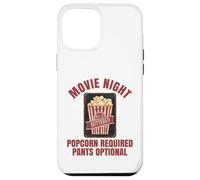 Pantalon de popcorn requis pour soirée cinématographique Coque pour iPhone 12 Pro Max