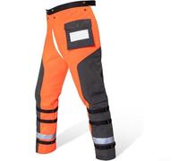 Pantalon de protection à 9 couches pour tronçonneuse, avec ceinture réglable pour l'exploitation forestière, équipement de sécurité essentiel pour les amateurs de bricolage (M)