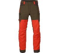 Pantalon de protection anti-sanglier Härkila Wildboar Pro Orange blaze/Willow green 58