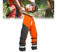 Pantalon de Protection pour tronçonneuse à 9 Couches, Pantalon de Travail pour tronçonneuse, Ceinture réglable, sécurité de sécurité Anti-Coupure, pour la Coupe et l'exploitation forestière