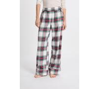 Pantalon de pyjama à carreaux en coton - Pelina - S - Blanc - Femme - Etam
