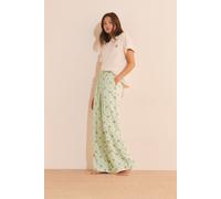 Pantalon de pyjama à motif fleuri - Ceala - XS - Citron - Femme - Etam