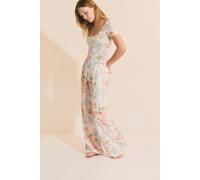 Pantalon de pyjama à motif fleuri - Orchidee - M - Ecru - Femme - Etam