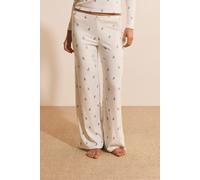 Pantalon de pyjama à motifs lapins - Basyle - L - Ecru - Femme - Etam