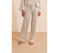 Pantalon de pyjama à rayures avec cordon de serrage - Beno - XL - Grey - Femme - Etam