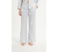 Pantalon de pyjama à rayures en satin - Medra - XL - Marine - Femme - Etam