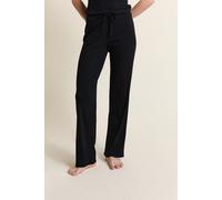 Pantalon de pyjama avec coton côtelé - Joani - L - Noir - Femme - Etam