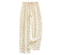 Pantalon De Pyjama Confortable Nuit Femme Coton Doux Respirant Tenue Toutes Saisons Confort Souplesse Mouvement Naturel Sommeil Séchage Rapide Pratique Poche Légère