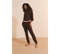 Pantalon de pyjama côtelé - Basile - XS - Roux - Femme - Etam