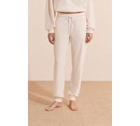 Pantalon de pyjama côtelé - Bayron - XL - Ecru - Femme - Etam