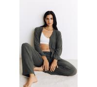 Pantalon de pyjama côtelé - Berenice - XL - Anthracite - Femme - Etam