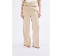 Pantalon de pyjama effet velours - Hugo - S - Beige - Femme - Etam