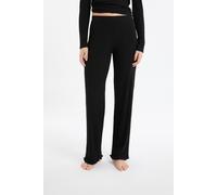 Pantalon de pyjama en maille côtelée Richelieu - Coly - M - Noir - Femme - Etam